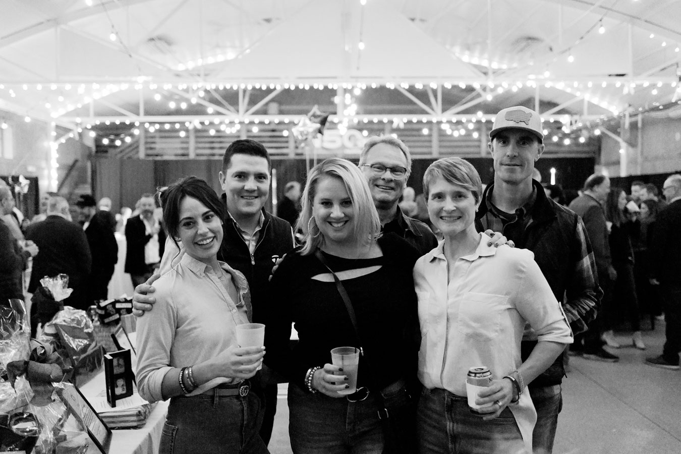 Blue Jean Ball attendees